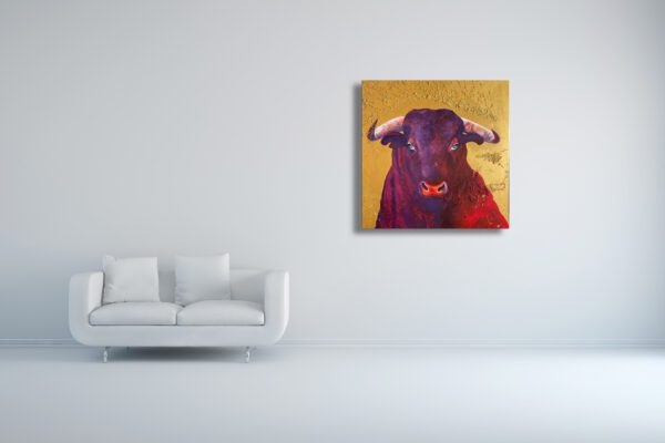 Dorothea Göbel Kunstwerk online kaufen Bull in divine light XII Ansicht Nr. 4