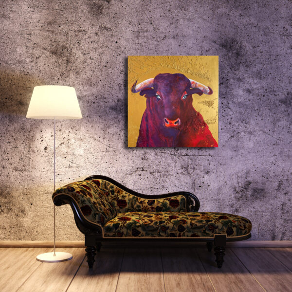Dorothea Göbel Kunstwerk online kaufen Bull in divine light XII Ansicht Nr. 17