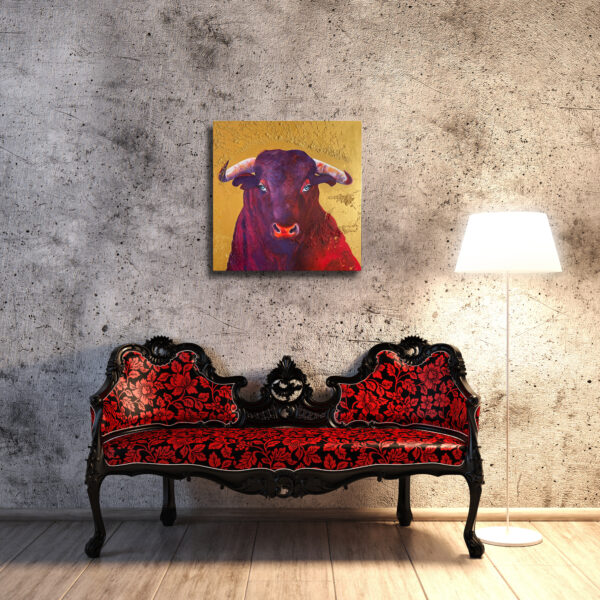 Dorothea Göbel Kunstwerk online kaufen Bull in divine light XII Ansicht Nr. 18