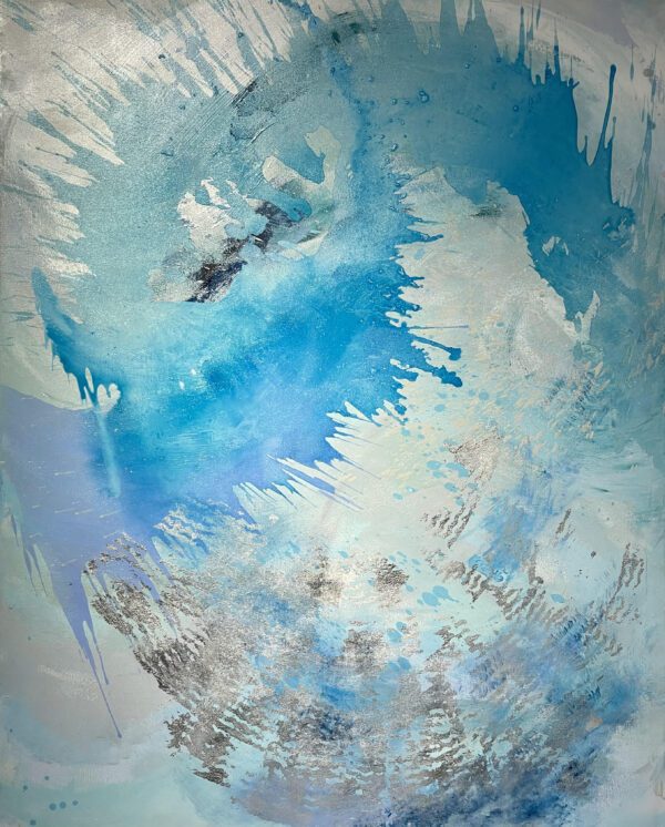 Dorothea Göbel Kunstwerk online kaufen ocean blue I