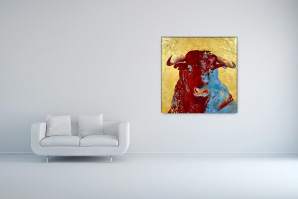Dorothea Göbel Kunstwerk online kaufen Bull in divine light XIII