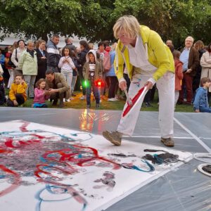 Read more about the article Actionpainting in Gütersloh